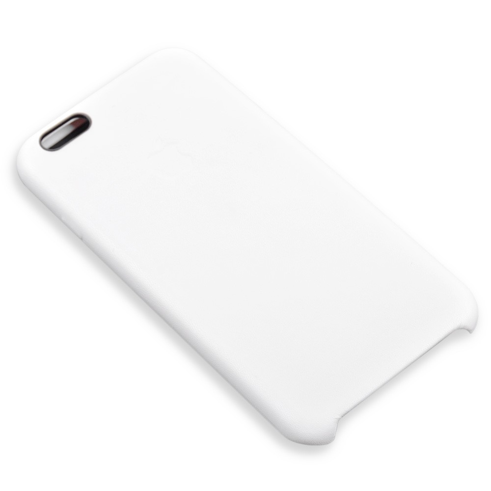 Чехол Leather Case iPhone 6 (4.7) original, цвет белый фото 2