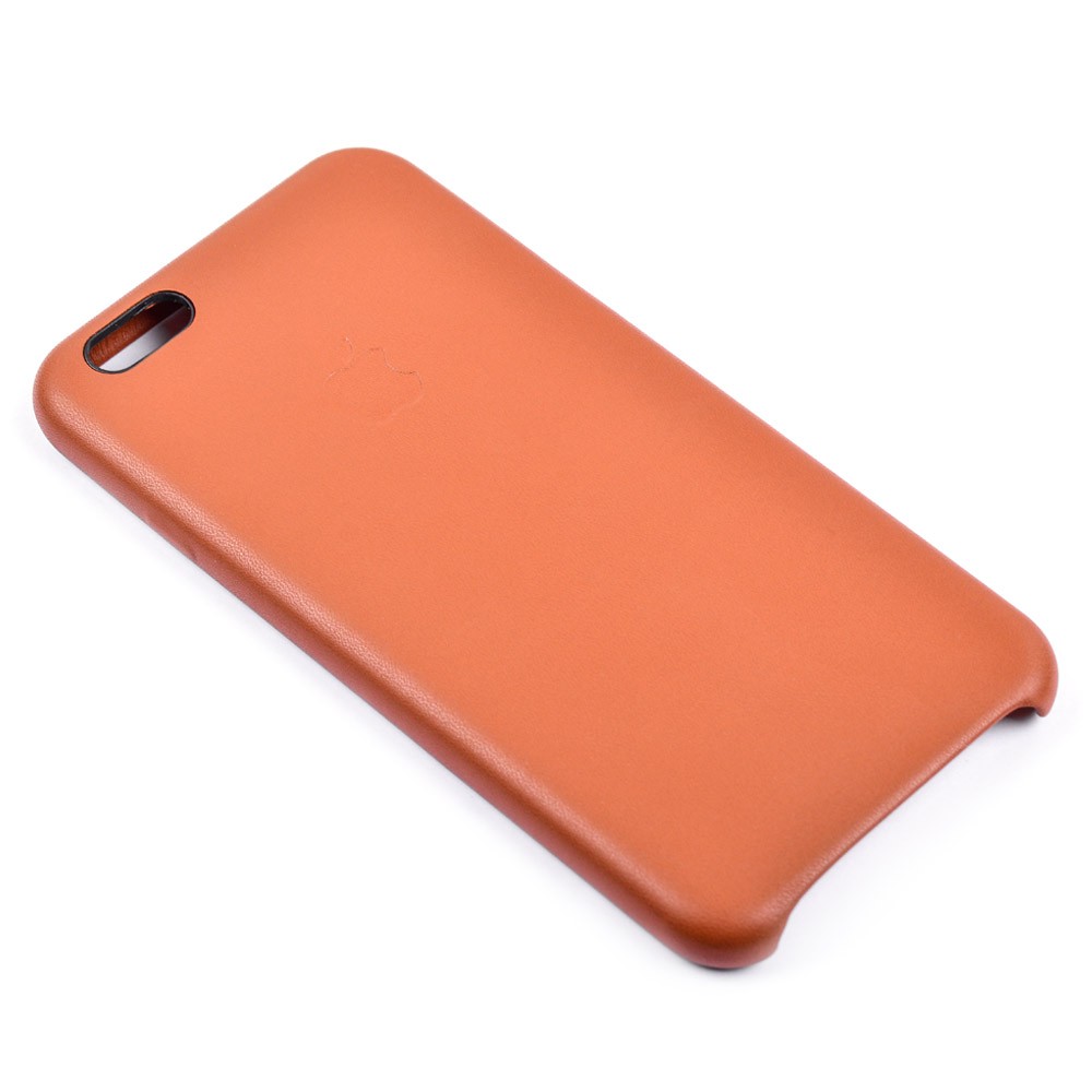 Чехол Leather Case iPhone 6 (4.7) original, цвет коричневый фото 2