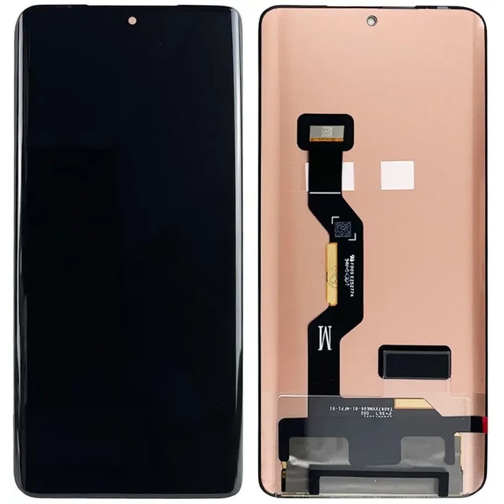 Дисплей для Motorola XT2407-1 Edge 50, з тачскріном, чорний, OLED фото 1