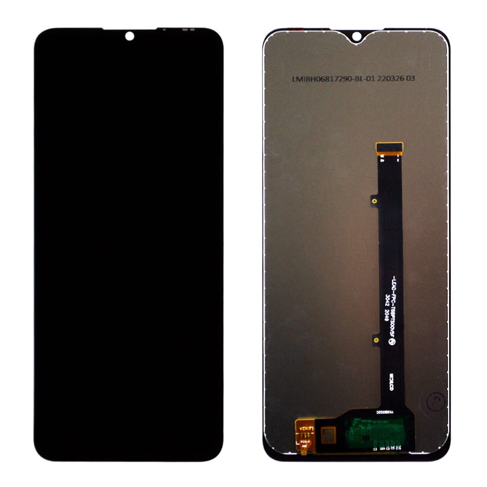 Дисплей для ZTE Blade V2020 Smart 8010, Blade V30 Vita T68PTS, з тачскріном в зборі, колір чорний фото 1