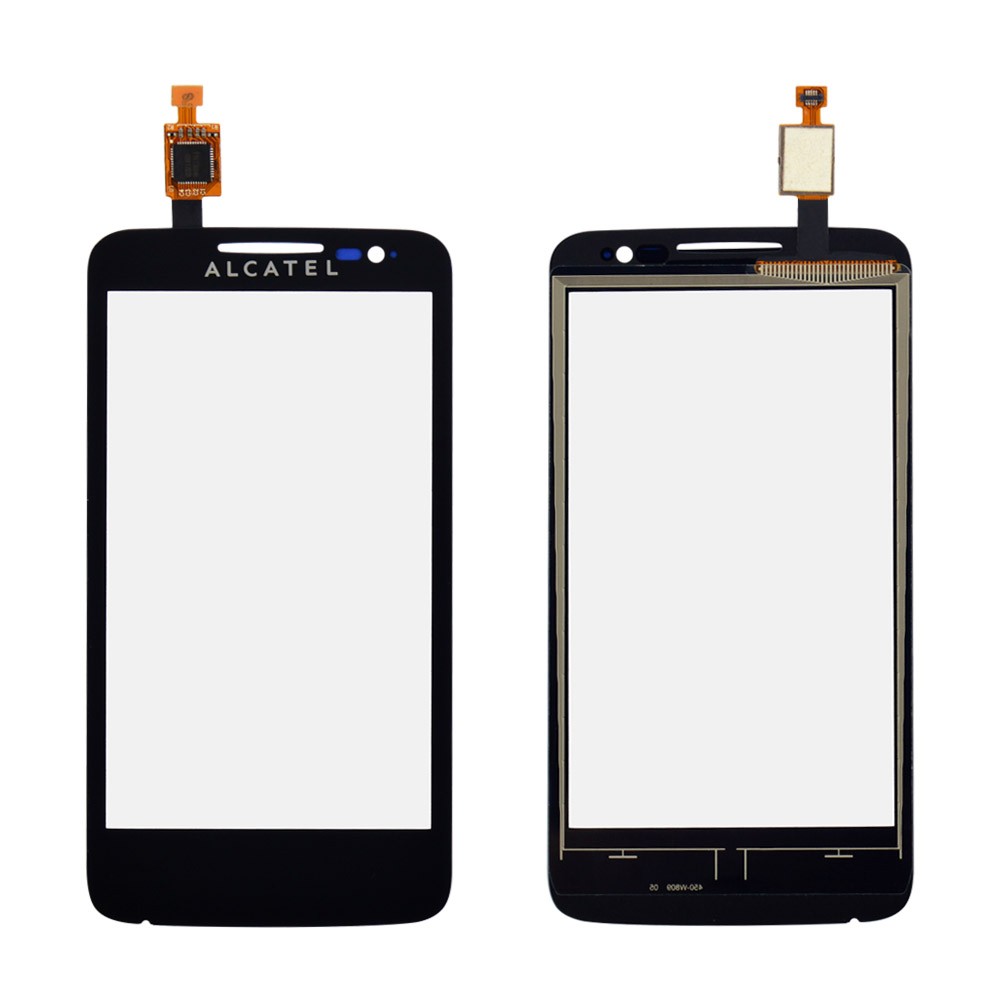 Тачскрин Alcatel 5020D One Touch M'Pop Dual, цвет черный фото 1