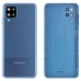 Задняя крышка для Samsung A125 Galaxy A12 2020, со стеклом камеры, цвет синий миниатюра 1