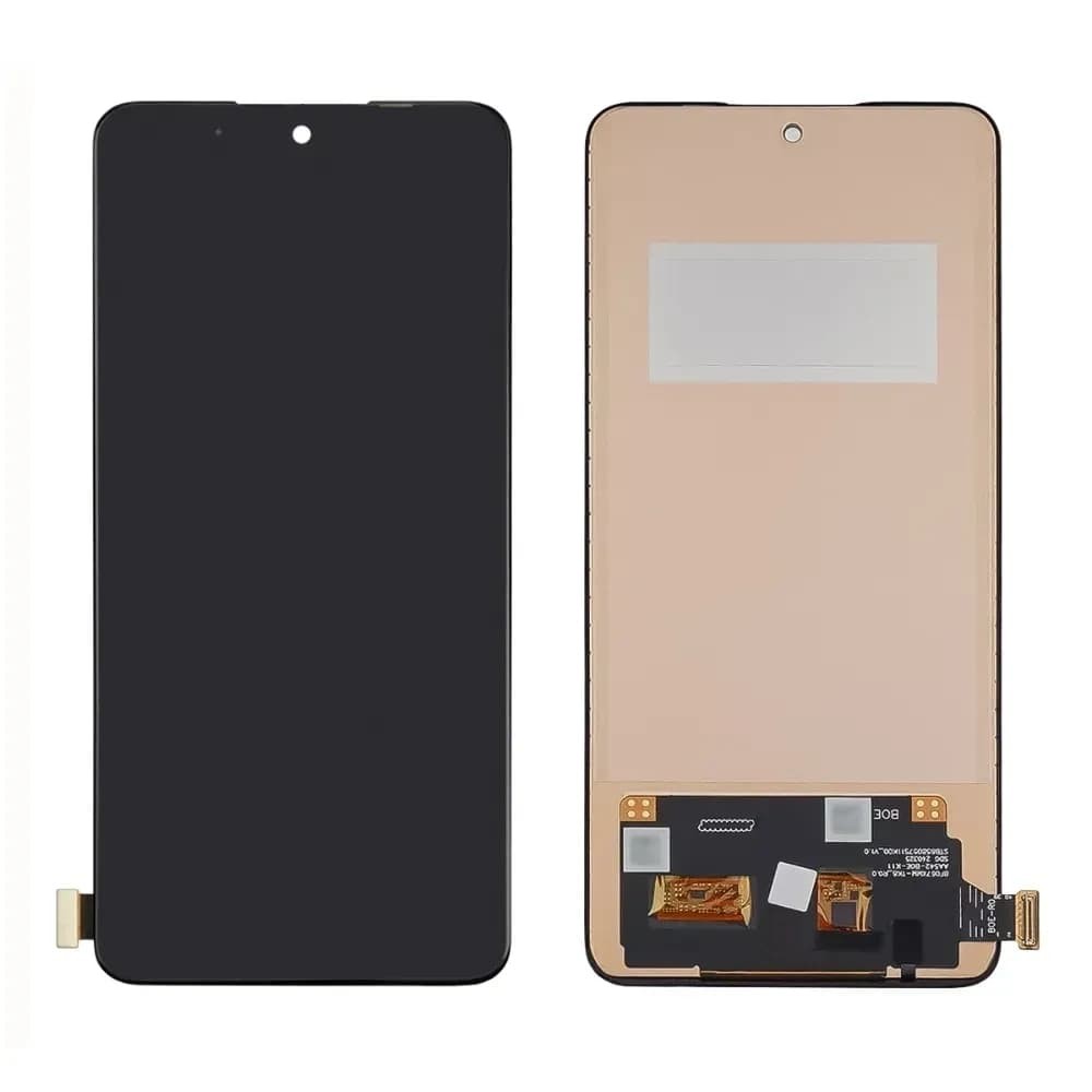 Дисплей для Oppo Reno F11, з тачскріном, чорний, OLED фото 1