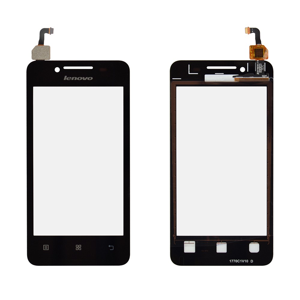 Тачскрин Lenovo A319, колір чорний, велика мікросхема фото 1
