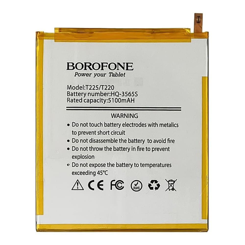 Акумулятор HQ-3565S для Samsung T225/ T220 Galaxy Tab A7 Lite, Borofone фото 2