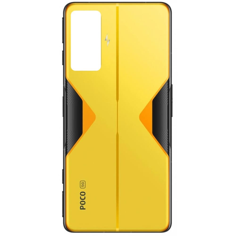 Задня кришка для Xiaomi Poco F4 GT, колір жовтий фото 1