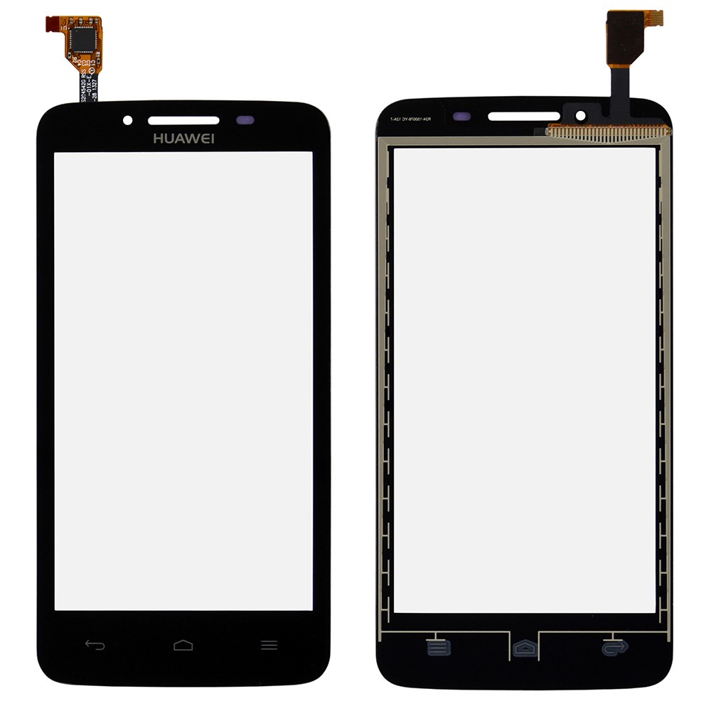 Тачскрин Huawei Y511 Ascend, маленькая микросхема, цвет черный фото 1