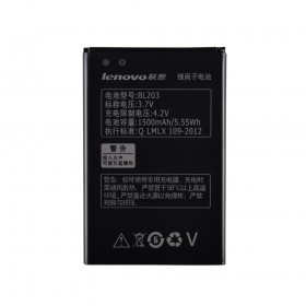 Акумулятор для Lenovo A269, A278T, A300, A308, A316, A318, A356E, A369, A369i, A66 (BL203), ємність 1500 мАг