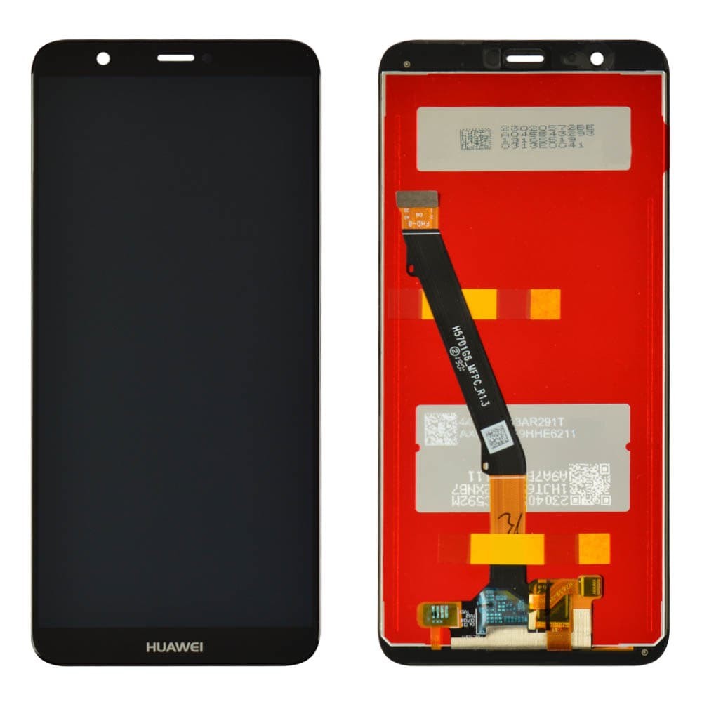 Дисплей для Huawei P Smart, Enjoy 7s (FIG-L31/FIG-LX1) с тачскрином в сборе, цвет черный, оригинал фото 1