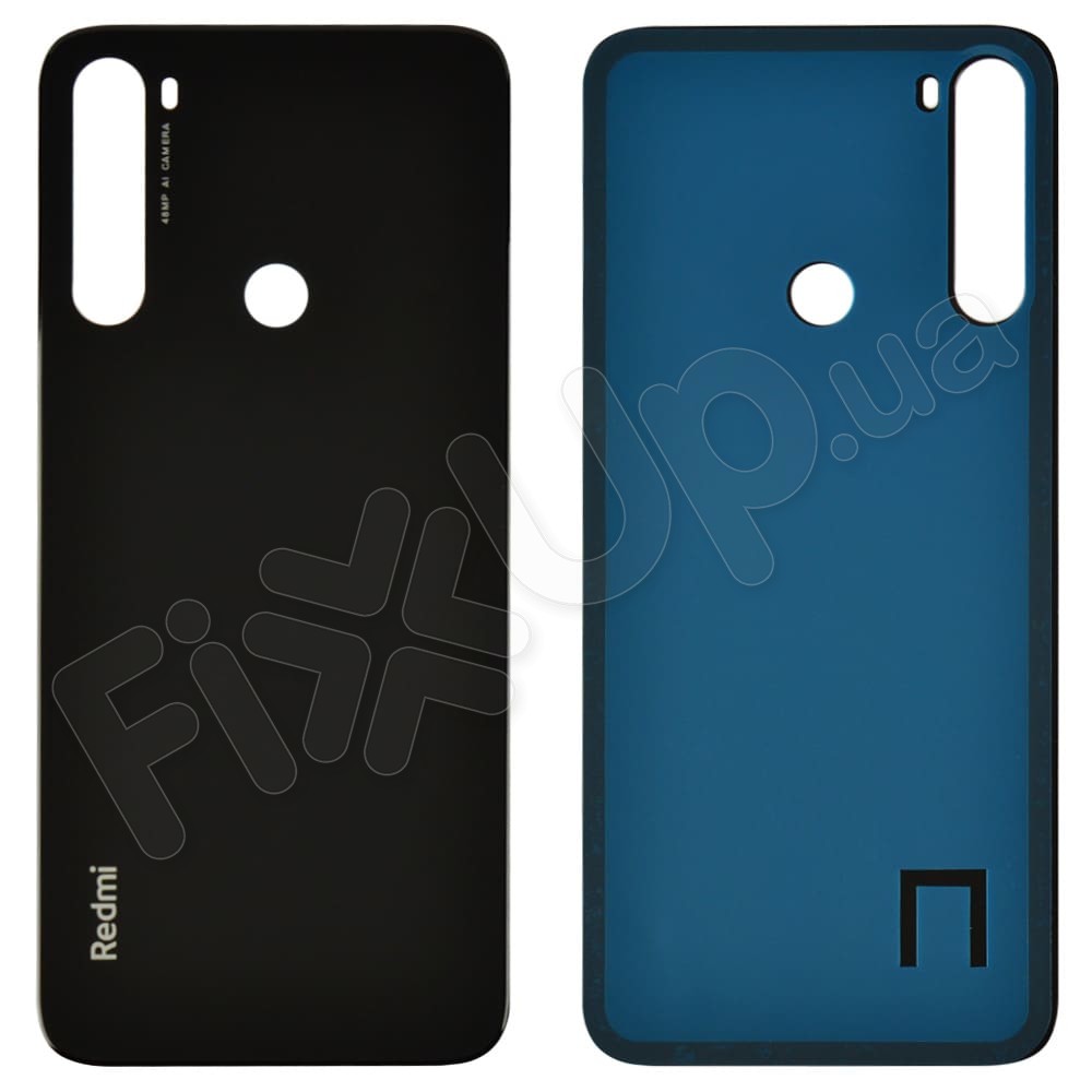 Задня кришка для Xiaomi Redmi Note 8T, колір чорний фото 1