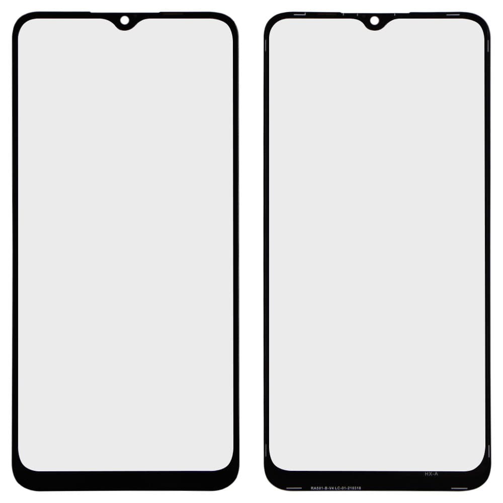 Стекло корпуса для OPPO A5, A9, A31, Realme 5, 5i, 6i, C3 + OCA, цвет черный фото 1