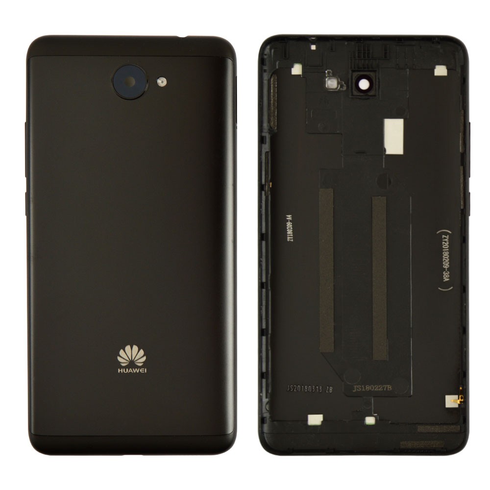 Задня кришка Huawei Y7 (TRT-L21)/Nova Lite Plus (TRT-LX1/TRT-TL00) (2017), колір чорний, оригінал фото 1