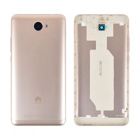 Задняя крышка для Huawei Y7 (TRT-L21)/Nova Lite Plus (TRT-LX1/TRT-TL00) (2017), оригинал,  цвет золотой