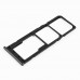 Тримач сім картки для Samsung M105 Galaxy M10, M205 Galaxy M20, колір чорний миниатюра 1