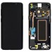 Дисплей для Samsung G960 Galaxy S9, с тачскрином и рамкой, черный, OLED small LCD миниатюра 1