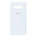 Задняя крышка для Samsung G973F Galaxy S10 (GH82-18574F), цвет белый, сервисный оригинал миниатюра 1
