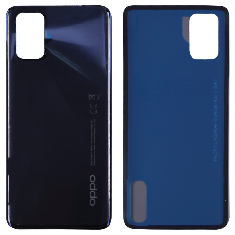 Задняя крышка для Oppo A72, цвет черный фото 1