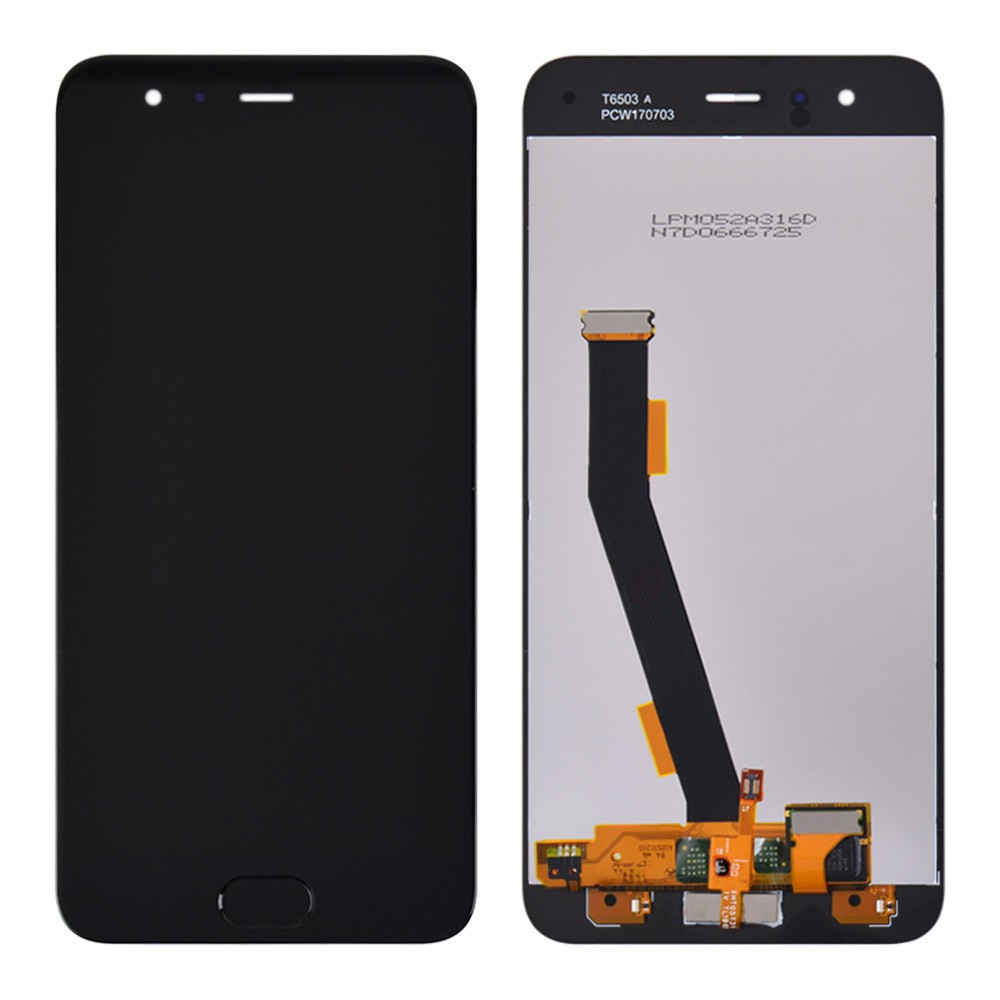 Дисплей Xiaomi Mi6 з тачскріном і датчиком відбитка, колір чорний, уцінка фото 1