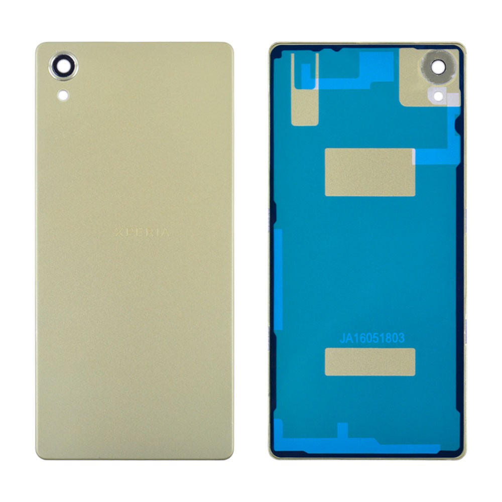 Задняя крышка для Sony F8131 Xperia X Performance/F8132, цвет lime-gold фото 1