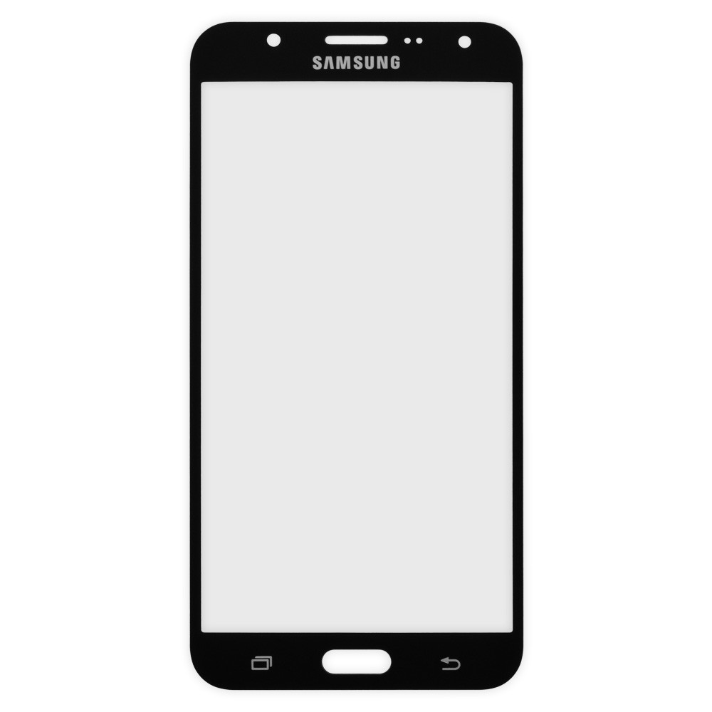 Скло Samsung J710 Galaxy J7, колір чорний фото 1