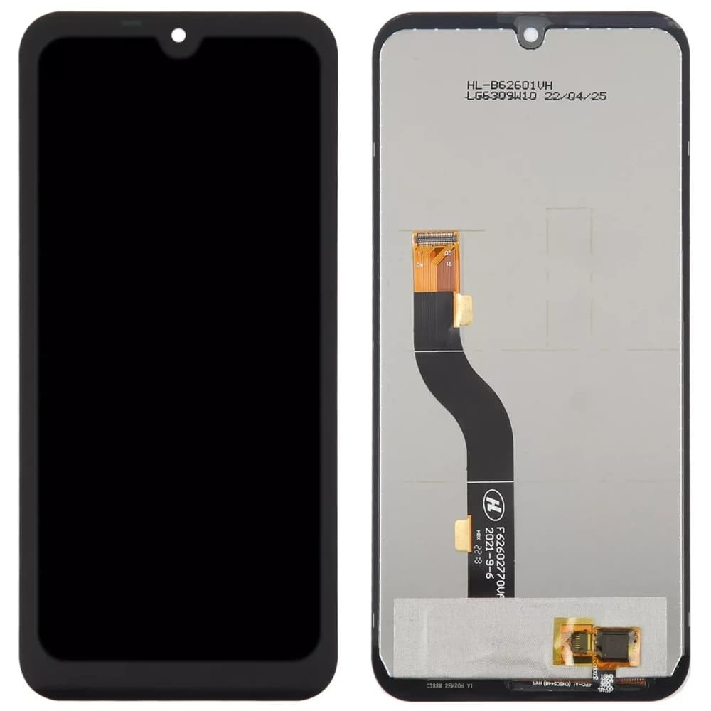 Дисплей для Hotwav Cyber 8, з тачскріном, чорний фото 1