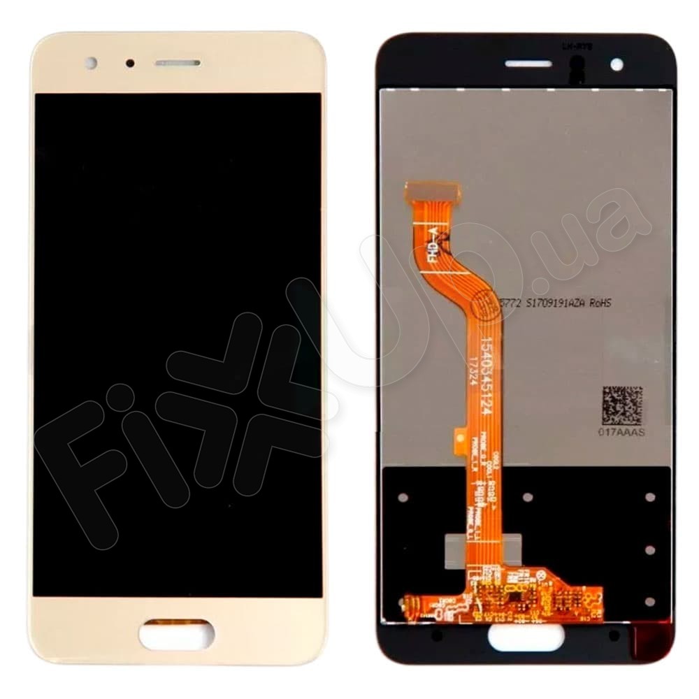 Дисплей для Huawei Honor 9 з тачскрином у зборі, колір золотий фото 1