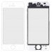 Len iPhone 5G with frame (white) миниатюра 1 Стекло iPhone 5, с рамкой, цвет белый миниатюра 1