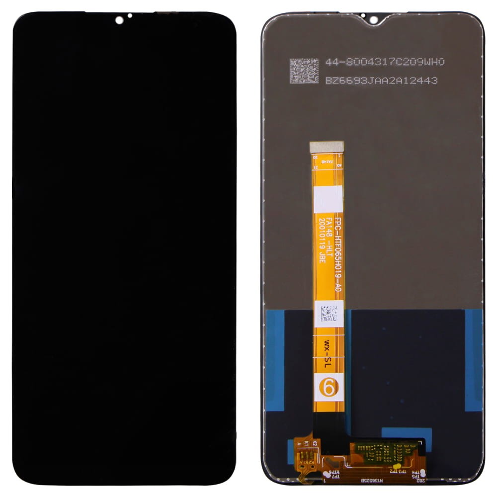 Дисплей для Oppo A5 2020/A9 2020/A31 2020/A11X с тачскрином в сборе, цвет черный, оригинал фото 1