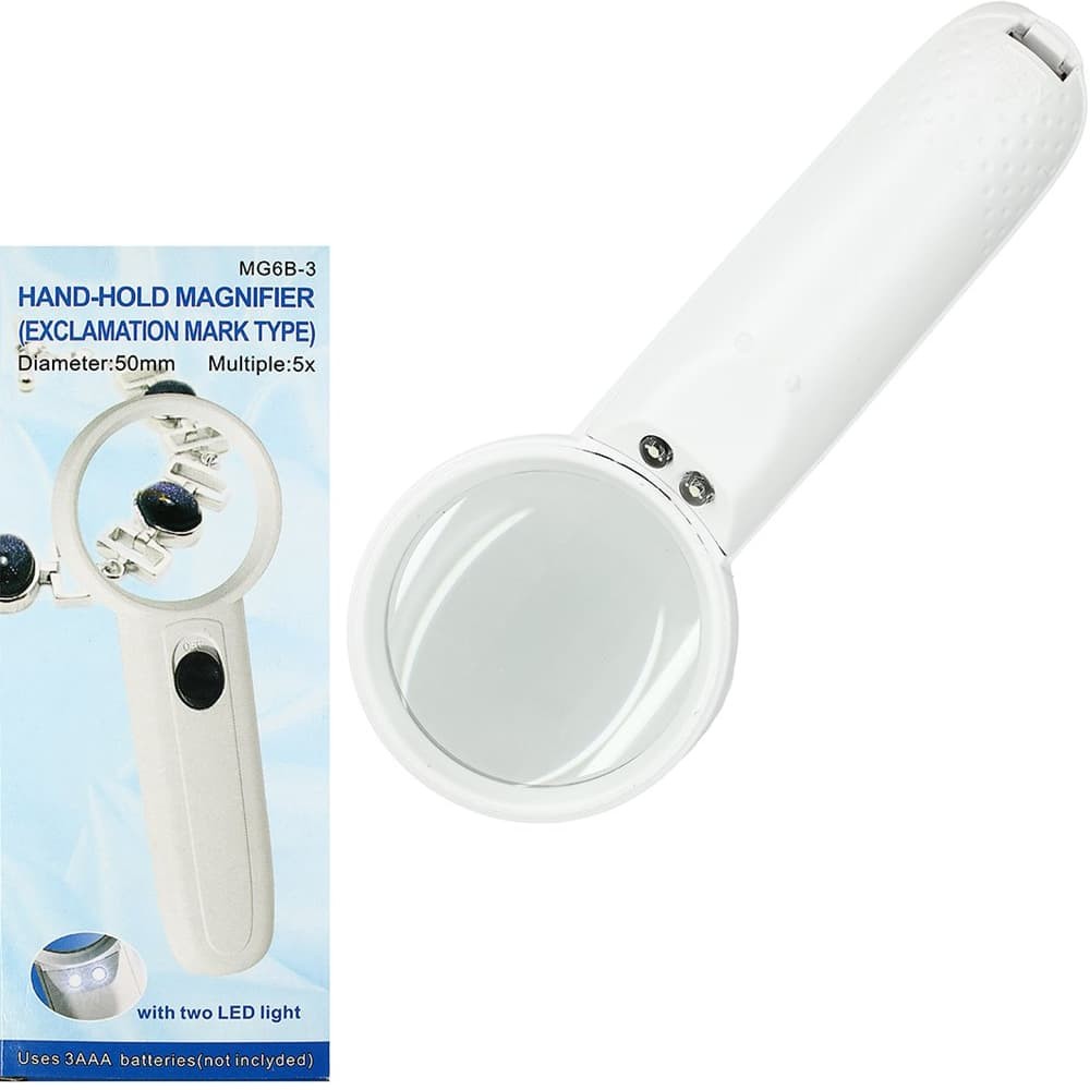 Лупа SUNSHINE MG6B-3, с подсветкой фото 1