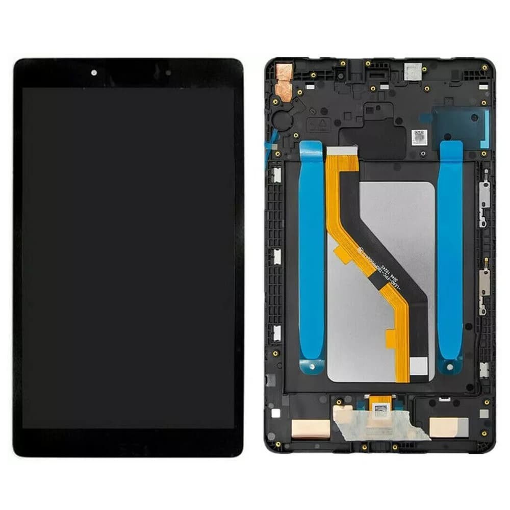 Дисплей для Samsung T295 Galaxy Tab A 8.0 2019 LTE з тачскріном і рамкою в зборі, колір чорний фото 1