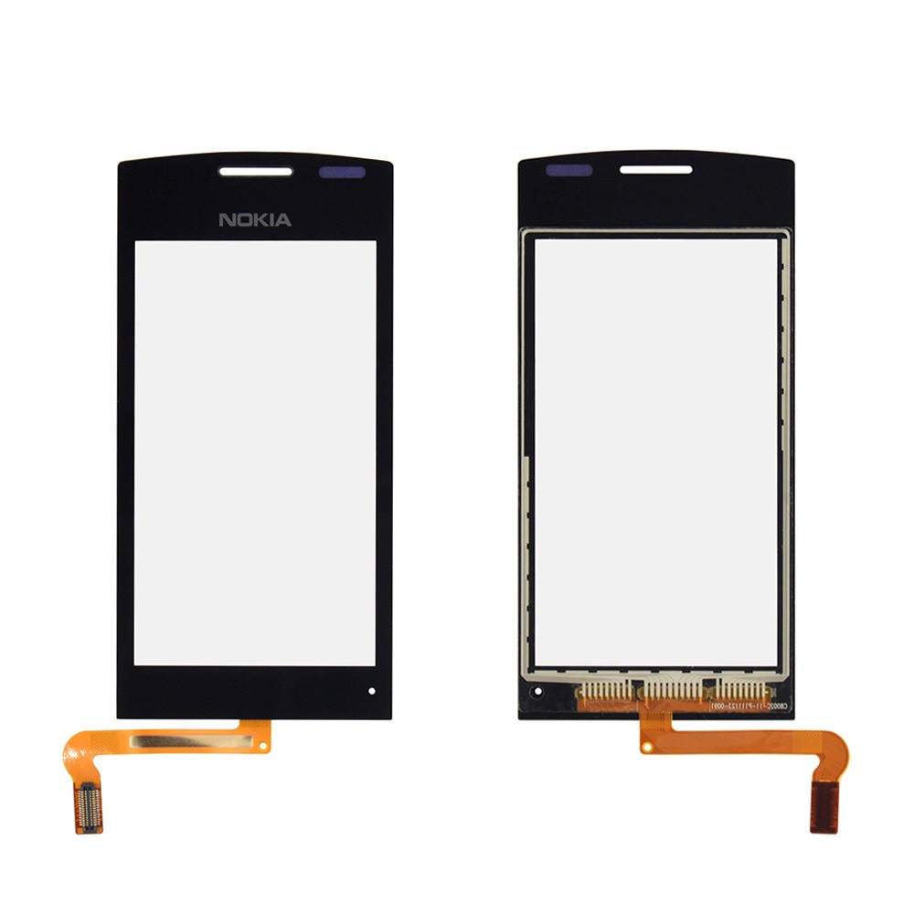 Тачскрін Nokia 500, колір чорний фото 1