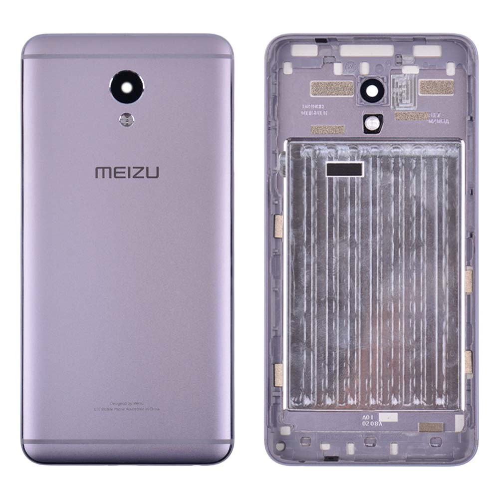 Задня кришка Meizu M5 Note, колір сірий фото 1