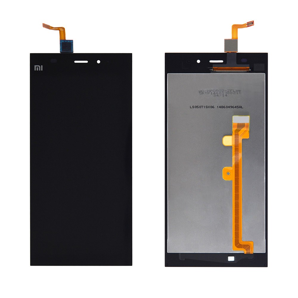Дисплей Xiaomi Mi3 з тачскрином у зборі, колір чорний, велика мікросхема, уцінка фото 1