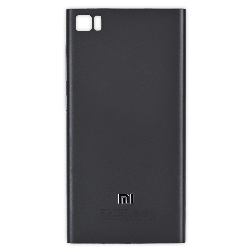 Задня кришка Xiaomi Mi3, колір dark grey фото 1