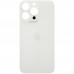 Задня кришка для iPhone 13 Pro, колір білий, з великим отвором під камеру миниатюра 1