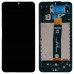 Дисплей для Samsung A125F /DS Galaxy A12 2020 с тачскрином и рамкой, черный, сервисный оригинал миниатюра 1