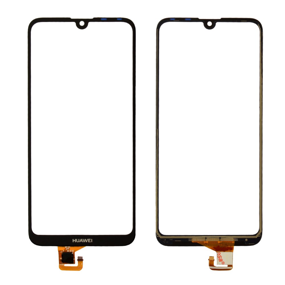 Тачскрин для Huawei Y7, Y7 Prime 2019, Y7 Pro 2019, колір чорний фото 1