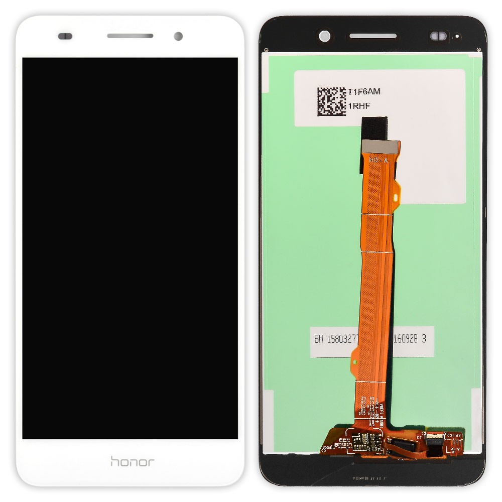 Дисплей Huawei Honor 5A (Y6 II) с тачскрином в сборе, цвет белый фото 1