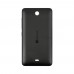 Задняя крышка для Microsoft 430 Lumia Dual Sim (RM-1099), цвет черный миниатюра 1