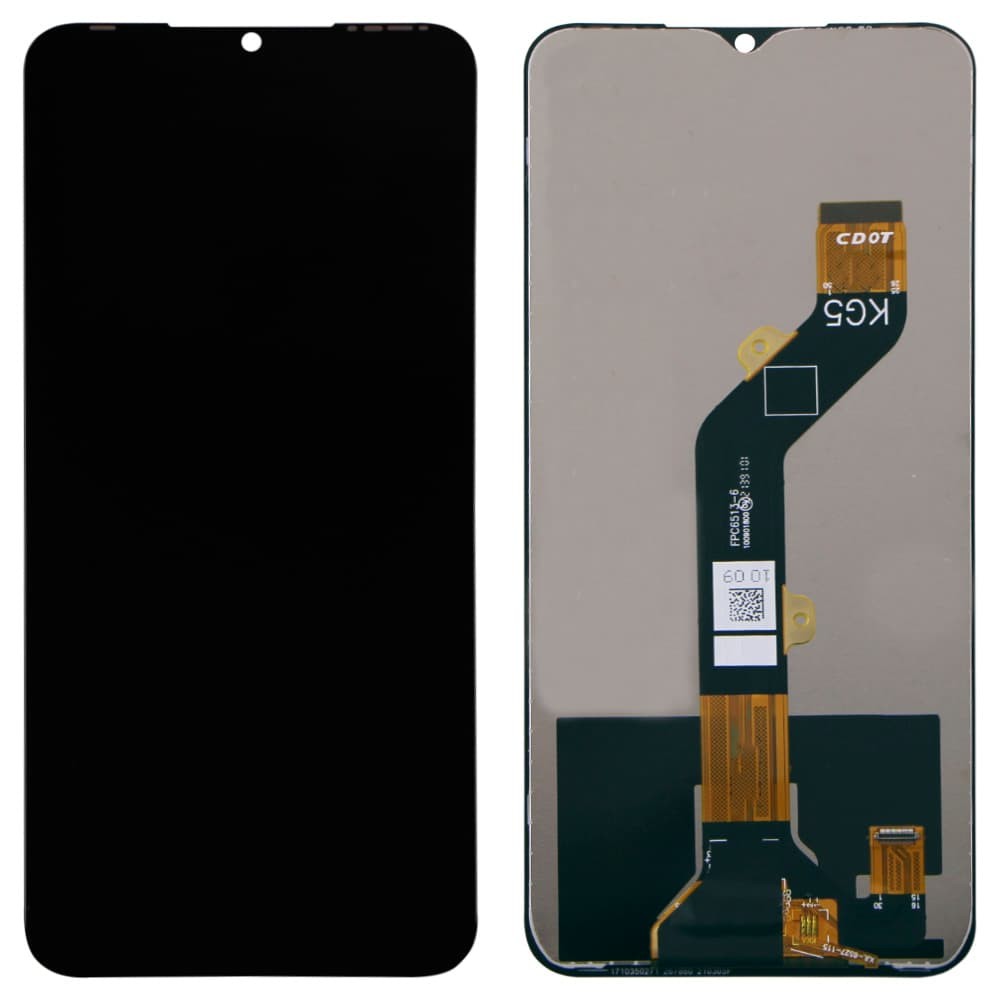 Дисплей для Tecno Pop 5 LTE (BD4I), з тачскріном в зборі, колір чорний, оригінал фото 1