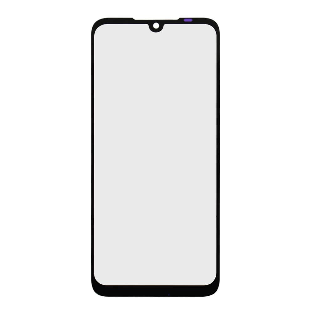 Скло корпусу для Xiaomi Redmi Note 7+OCA, колір чорний фото 1