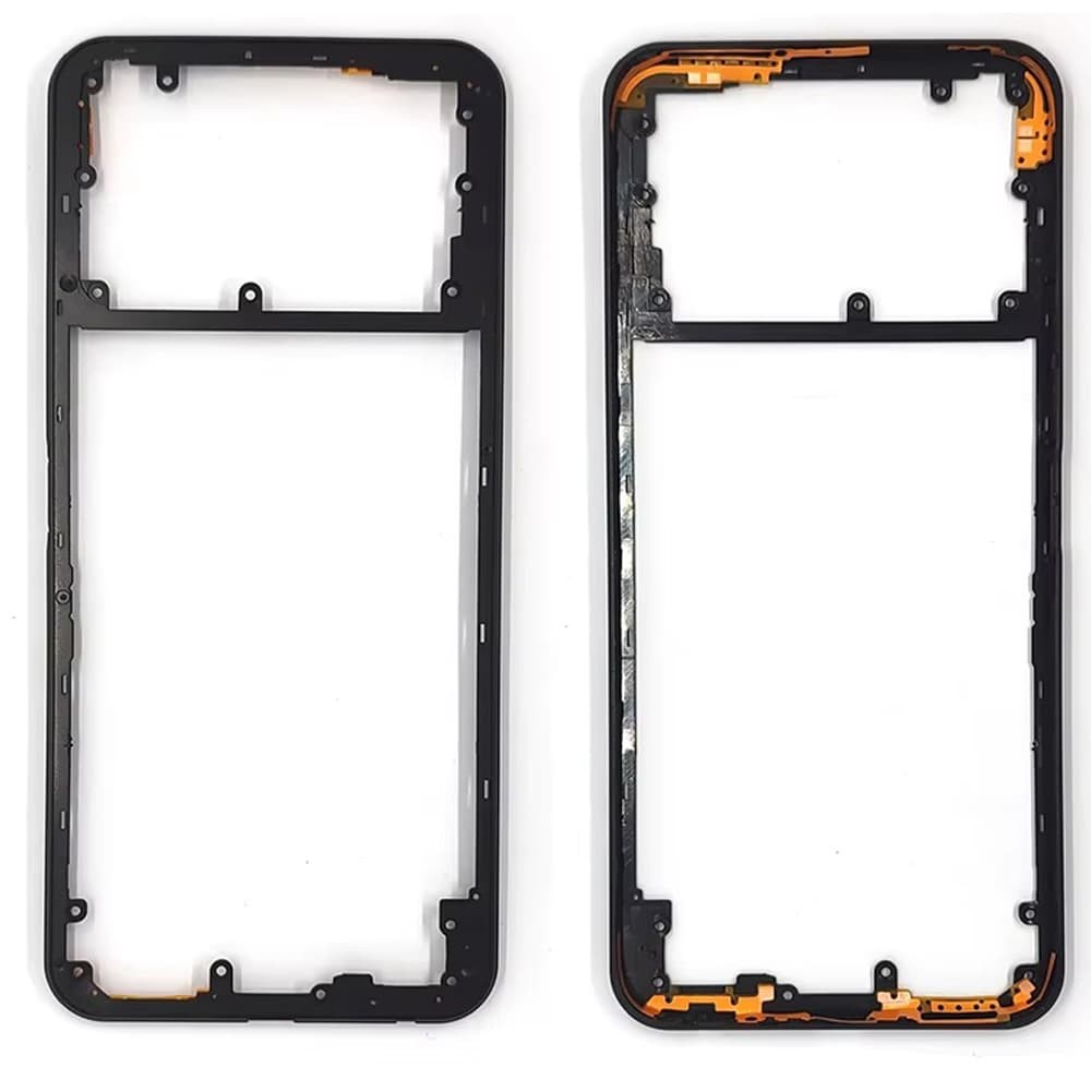 Середня частина корпусу для Vivo Y21 2021/ Y21s, колір чорний фото 1