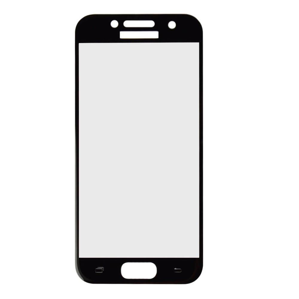 Захисне скло для Samsung A320 Galaxy A3 (2017) 3D, колір чорний фото 1