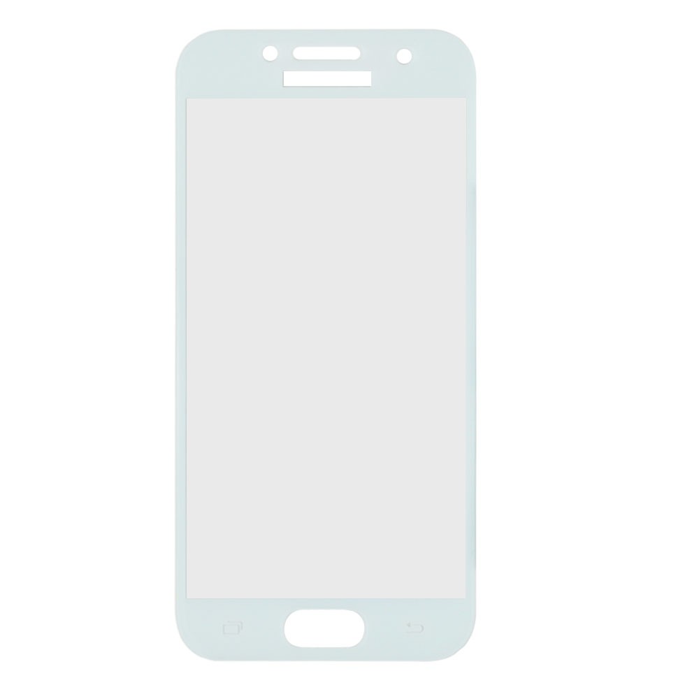 Захисне скло для Samsung A320 Galaxy A3 (2017) 3D, колір білий фото 1