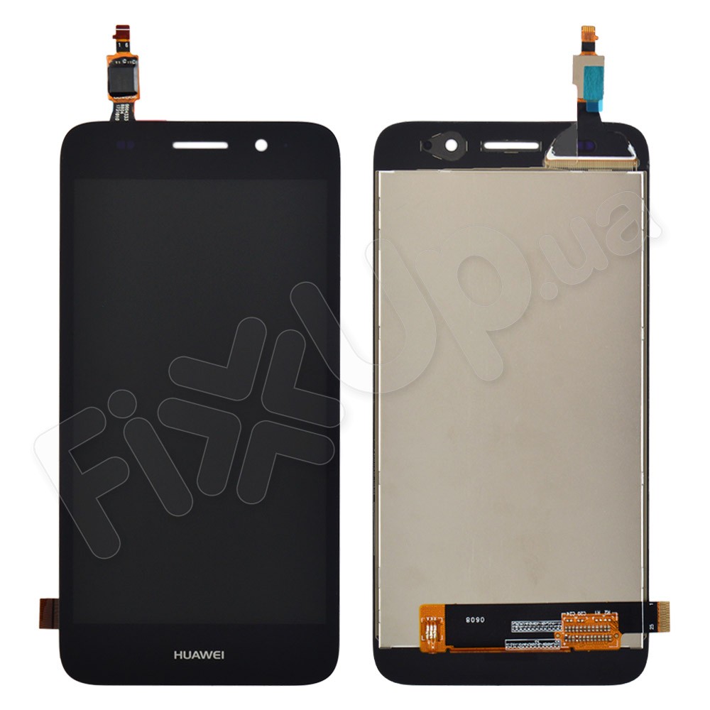 Дисплей Huawei Y3, Y5 Lite 2017 (CRO-U00, CRO-L02, CRO-L22), с тачскрином в сборе, цвет черный, уценка фото 2