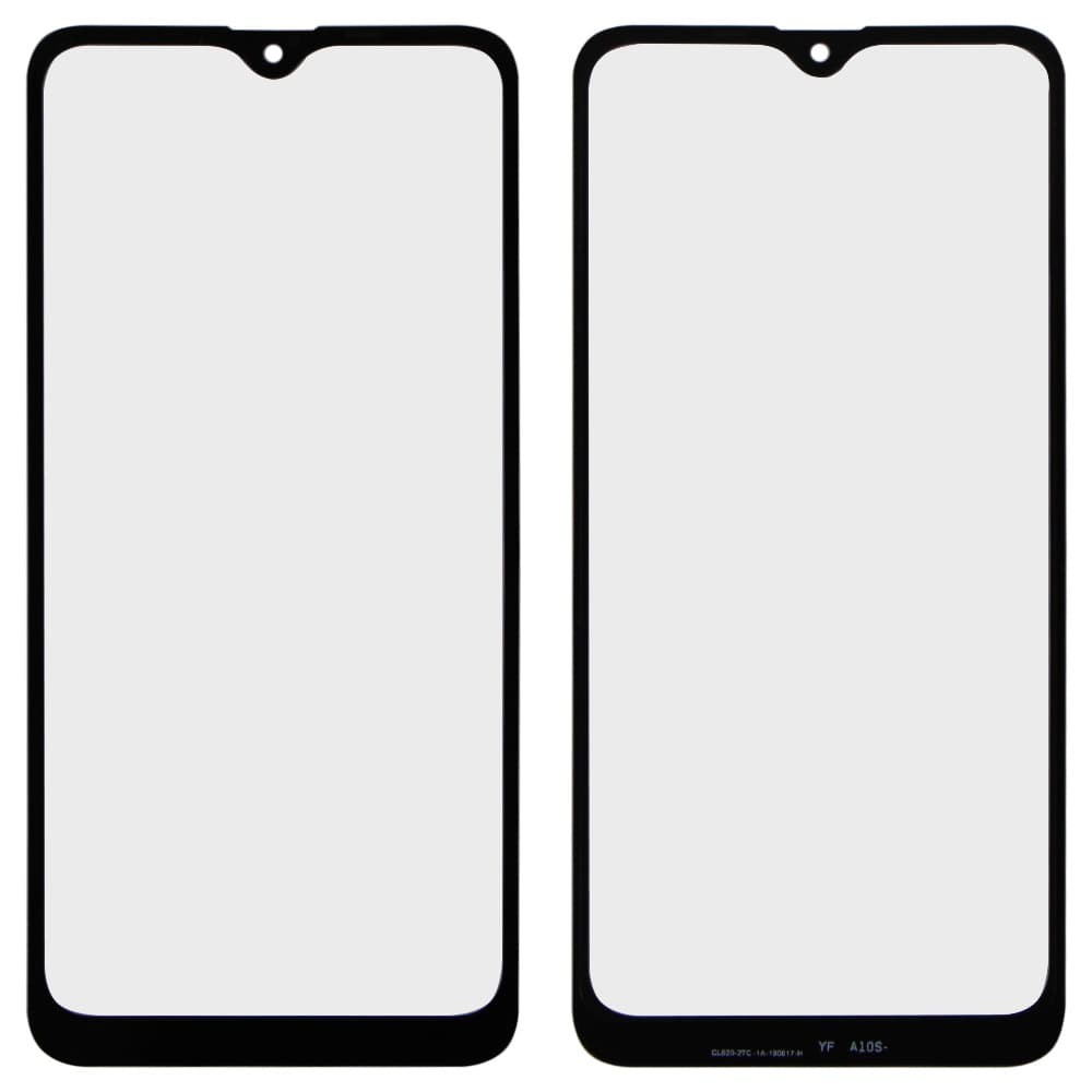 Стекло корпуса для Samsung A107F Galaxy A10s 2019 + OCA, цвет черный фото 1