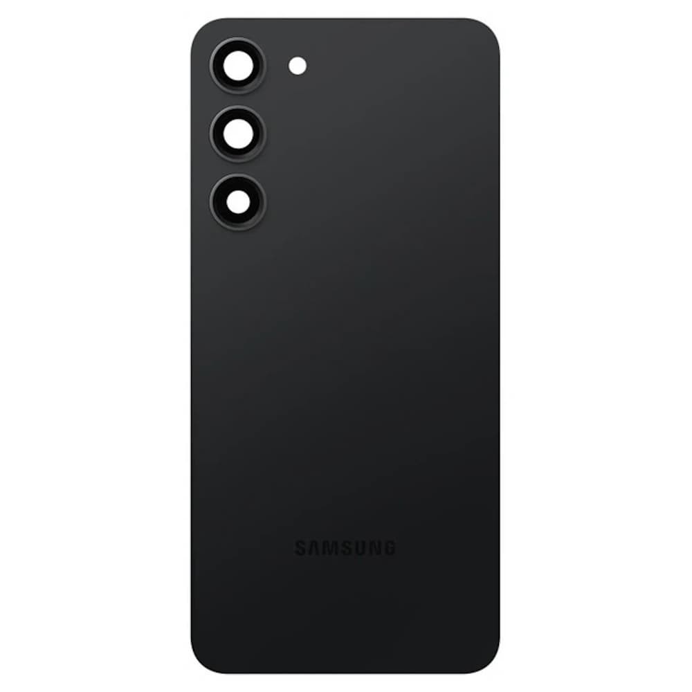Задняя крышка для Samsung S916 Galaxy S23 Plus (GH82-30388A), цвет черный, сервисный оригинал фото 1