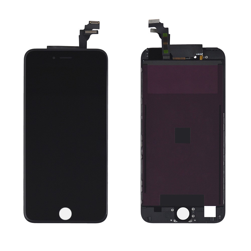 Дисплей iPhone 6 Plus с тачскрином в сборе, цвет черный, Китай высокого качества, уценка фото 1