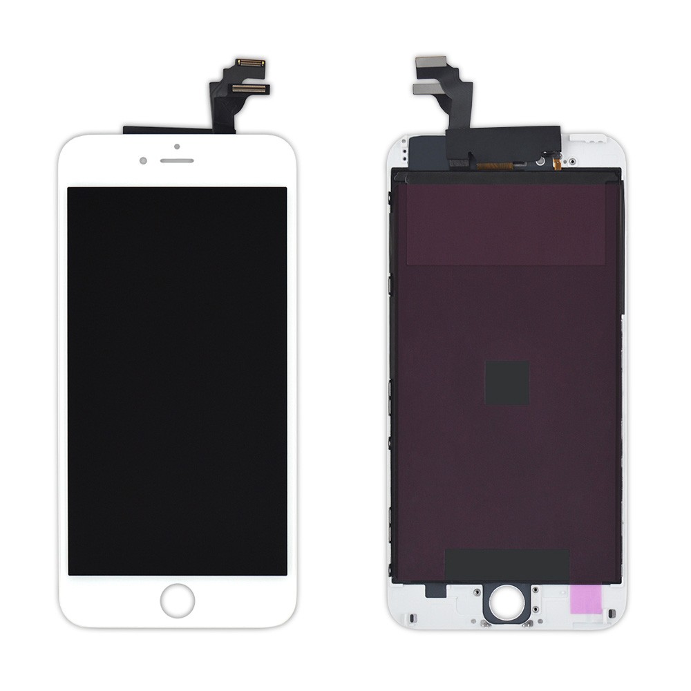 Дисплей iPhone 6 Plus (5.5) с тачскрином в сборе, цвет белый, Китай высокого качества, уценка фото 1