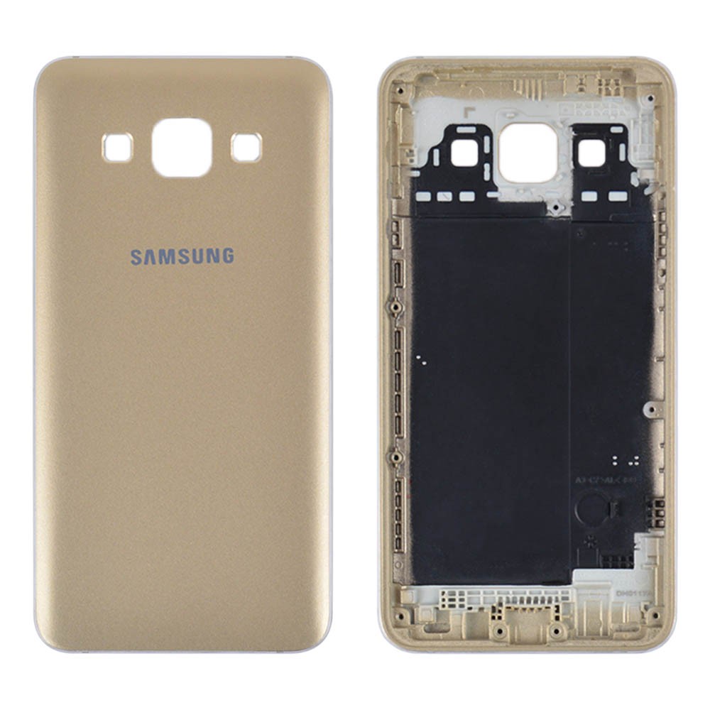 Задня кришка Samsung A300H/A300F Galaxy A3 (2015), колір золотий фото 1
